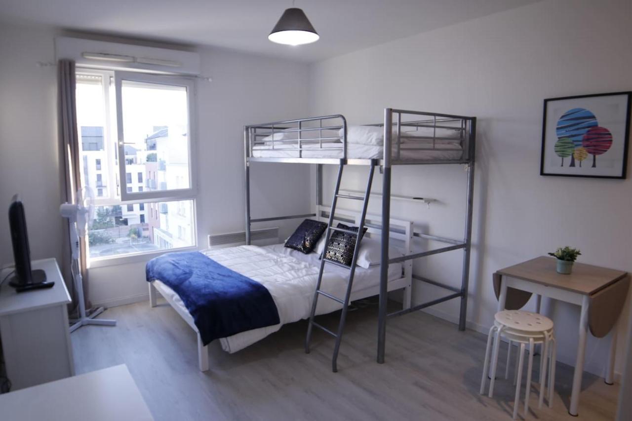 New- Relaxing Studio - 5 Min From Disneyland Paris مونتِفرا المظهر الخارجي الصورة
